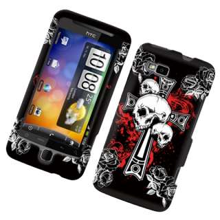 Cross Skulls Hard Case Cover HTC G2 T Mobile Accessory  