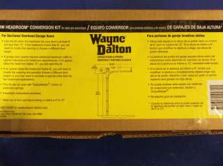 WAYNE DALTON LOW HEADROOM CONVERSION KIT # 246060 (6 TO 12 CLEARENCE 