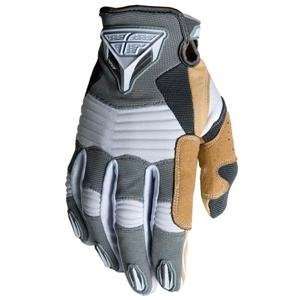  Fly Racing ATV Trigger Gloves   Medium/Black/Grey 