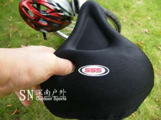 Bike Bicycle Seat Cover Soft Gel Cushion Saddle Cover  