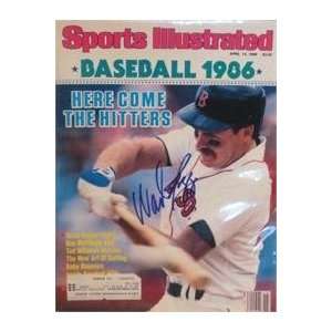 Wade Boggs autographed Sports Illustrated Magazine (Boston Red Sox)
