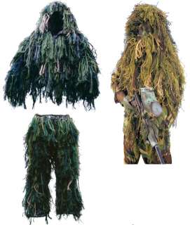 Camouflage Paintball/Hunting Ghillie Suit Pants/Jacket  