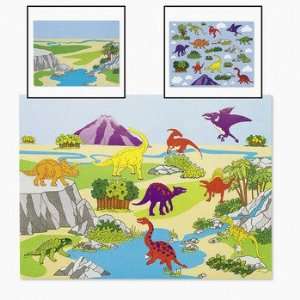  12 Design Your Own Dinosaur Sticker Scenes   Stickers 