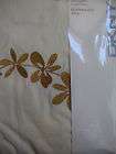 DKNY~BURNISHED VINE~GOLD~FABR​IC SHOWER CURTAIN~NEW