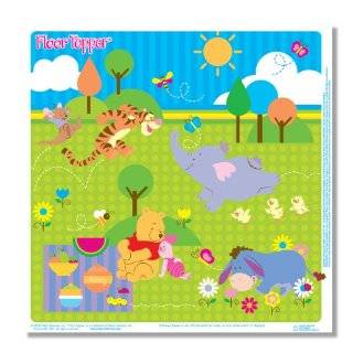 Disney Pooh Floor Topper Disposable Mess Mats   5 count by Neat 