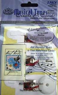 GREETING CARD Musical Song Devices 3/Pkg 4 TUNES ~ U PICK  