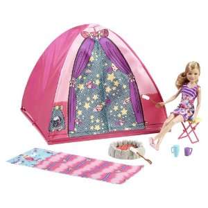  Barbie Sisters Tent And Stacie Doll Playset Toys & Games