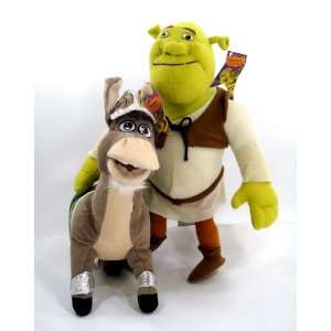  Shrek and Donkey 10.5 Plush Set Toys & Games