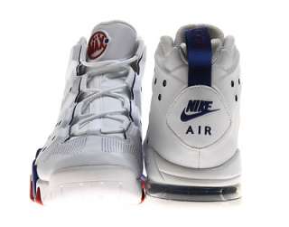 Nike Air Max Barkley White/Old Royal Gym Red Mens Basketball Shoes 