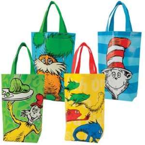  (10x12) Dr. Seuss Small Recycled Shopper Tote (set of 4 