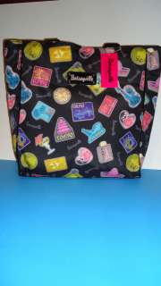 BETSEYVILLE jet set black tote bag  new with tags cheapest on  