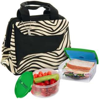 pack a healthy lunch in a reusable lunch bag to maintain healthy food 