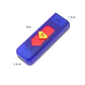  New Electronic Lighter USB Rechargeable Power Battery Cigarette 