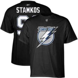Tampa Bay Lightning Stamkos BLK Jersey T Shirt sz MED  