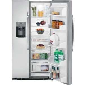   Energy Star Stainless Steel Side By Side Refrigerator with Dispenser