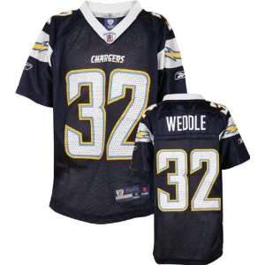 Eric Weddle Youth Jersey Reebok Navy Replica #32 San Diego Chargers 