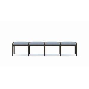   Bench Fabric Transport   Blue, Frame Finish Black