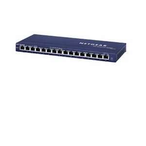  Netgear Fast Ethernet Switch 16x10/100 ports w/Auto 