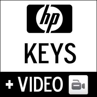 HP DV6 1000 DV6z 1100 (Black Glossy) Keyboard Key  