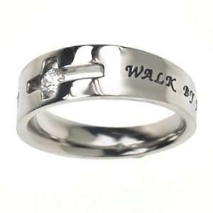  Walk By Faith Solitaire Ring Jewelry