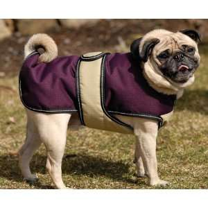  Petrageous Designs Kodiak Dog Coat   Small Plum/Tan