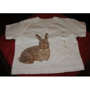    Baby Gap Bunny Rabbit Tee Shirt   Size Small 3 6 Months Baby