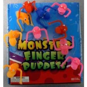   Bulk Savings 331312 Monster Finger Puppets  Case of 144 Toys & Games