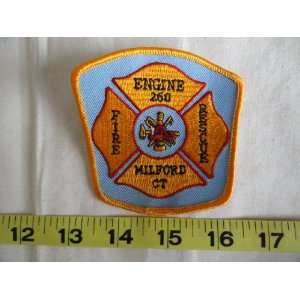    Milford Connecticut Fire Rescue Patch   Engine 260 