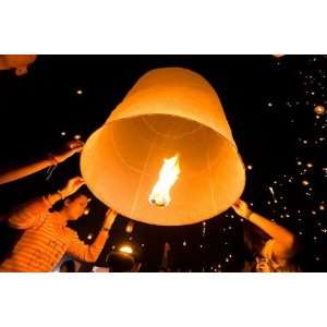  50 X Thai SKY Firelantern AIR Balloon Khomloy Sz 50x70cm 