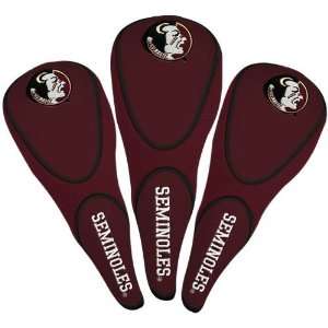  Florida State Seminoles (FSU) Garnet Three Pack Zippered 