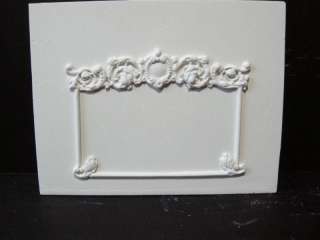 Dollhouse Miniature Plaster Ornate Wall Panel MN56b  