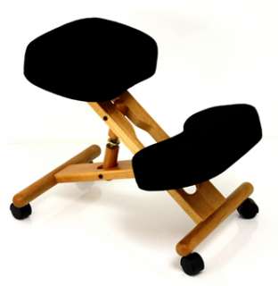 Jobri Kneeling Chair   Memory Foam Wood Kneeling Chair F1455