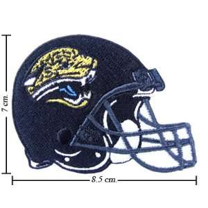  3pcs Jacksonville Jaguars Helmet Logo Embroidered Iron on 