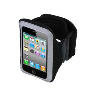 ALL SPORT NEOPRENE ARMBAND iPOD TOUCH iPHONE 4 BLACK  