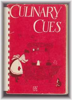 culinary cues is a collection of recipes contributed by members