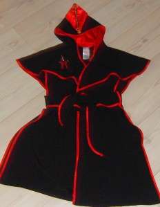 RARE UK LONDON  JAFAR COSTUME 6 7 8 YRS boys ALADDIN cloak 