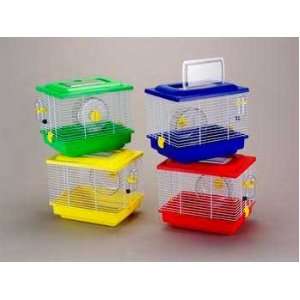  Top Quality 1 Story Plastic Top Hamster Cage (4pc)