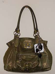 Kathy Van Zeeland Green Love Struck Shopper Handbag $99  