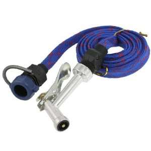   Lenght Blue Hose Garden Watering Lever Sprayer Gun Nozzle Automotive