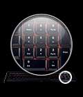   K300 Compact USB Keyboard w/Backlit Media Keys 097855057167  