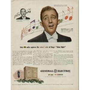   General Electric FM Radio ad, **THIS IS AN AD / POSTER, NOT A DVD