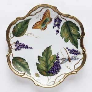 Anna Weatherley Wildberries Lavender Dessert Plate 8 in