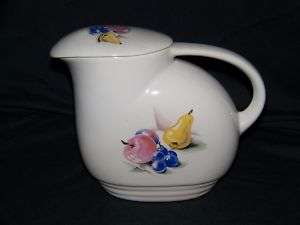 1930s KNOWLES UTILITY WARE FRUIT PITCHER with LID  