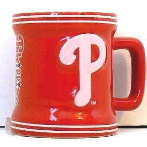 Philadelphia Phillies Ceramic Shot Glass   1 oz.  Kitchen 