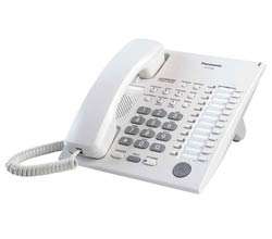 Panasonic KX T7720 White Hybrid System Corded Telephone  