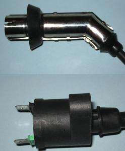 Universal Moped Scooter Ignition Coil with Metal Cap  
