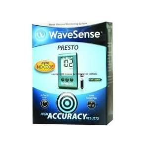  Wavesense Presto Blood Glucose Meter Kit