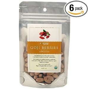   Tibetan Goji Berries, Cappuccino, 1.8 Ounce Pouches (Pack of 6