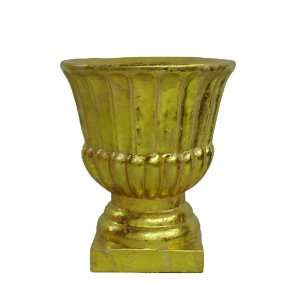  Barcana Antique Gold Urn Pot Christmas Tree Stand for 