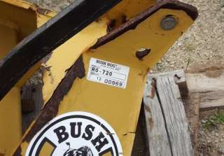 BUSH HOG RO 720 72 3 Point Rollover Box Blade Tractor Implement (Used 